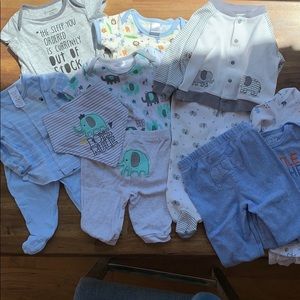 12 pc baby boy sets